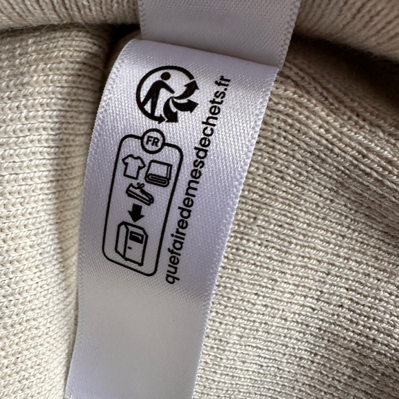 lululemon athletica Merino wool blend Heathered Cream Beanie NWT main image 8